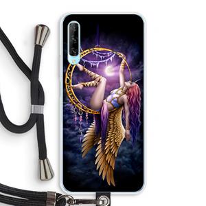 CaseCompany Aerial Angel: Huawei P Smart Pro Transparant Hoesje met koord