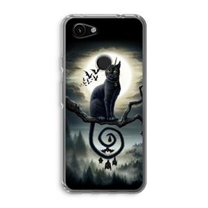 CaseCompany Moonlight Companions: Google Pixel 3a Transparant Hoesje