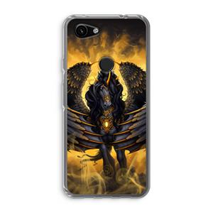 CaseCompany Pegasus: Google Pixel 3a Transparant Hoesje