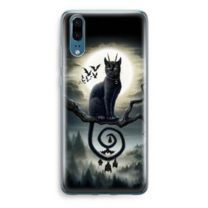 CaseCompany Moonlight Companions: Huawei P20 Transparant Hoesje