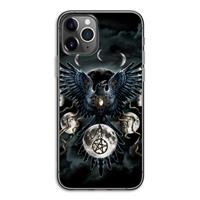 CaseCompany Sinister Wings: iPhone 11 Pro Transparant Hoesje