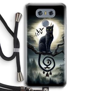 CaseCompany Moonlight Companions: LG G6 Transparant Hoesje met koord