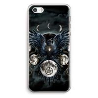 CaseCompany Sinister Wings: iPhone 5 / 5S / SE Transparant Hoesje