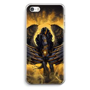 CaseCompany Pegasus: iPhone 5 / 5S / SE Transparant Hoesje