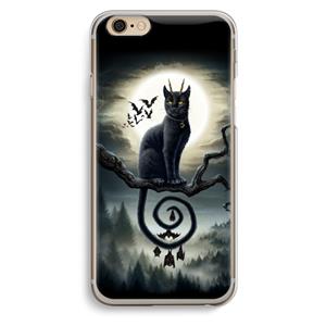 CaseCompany Moonlight Companions: iPhone 6 / 6S Transparant Hoesje