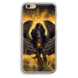 CaseCompany Pegasus: iPhone 6 / 6S Transparant Hoesje