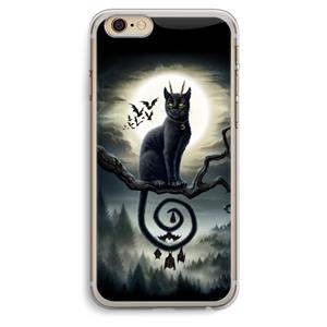 CaseCompany Moonlight Companions: iPhone 6 Plus / 6S Plus Transparant Hoesje