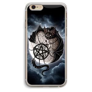 CaseCompany Volle maan: iPhone 6 Plus / 6S Plus Transparant Hoesje