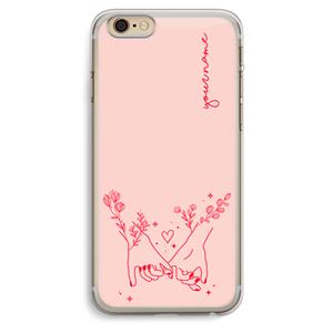 CaseCompany Best Friends: iPhone 6 Plus / 6S Plus Transparant Hoesje
