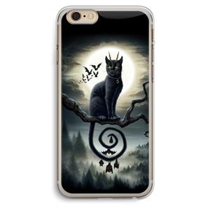 CaseCompany Moonlight Companions: iPhone 6 Plus / 6S Plus Transparant Hoesje