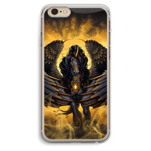 CaseCompany Pegasus: iPhone 6 Plus / 6S Plus Transparant Hoesje