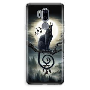 CaseCompany Moonlight Companions: LG G7 Thinq Transparant Hoesje