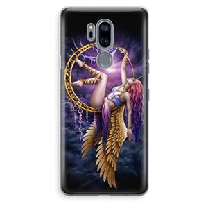 CaseCompany Aerial Angel: LG G7 Thinq Transparant Hoesje