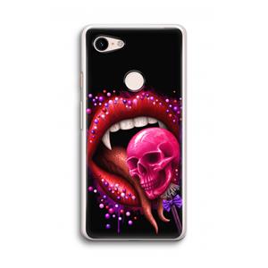 CaseCompany Dodelijk zoet: Google Pixel 3 Transparant Hoesje