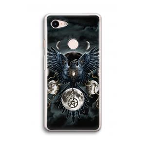 CaseCompany Sinister Wings: Google Pixel 3 Transparant Hoesje