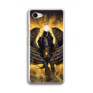 CaseCompany Pegasus: Google Pixel 3 Transparant Hoesje