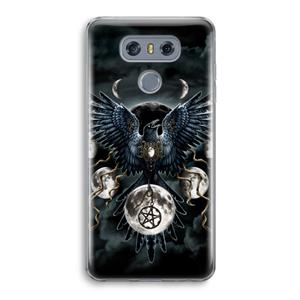 CaseCompany Sinister Wings: LG G6 Transparant Hoesje