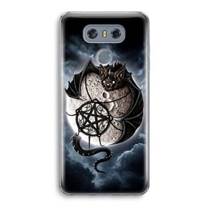 CaseCompany Volle maan: LG G6 Transparant Hoesje