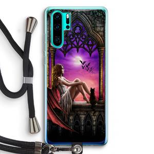 CaseCompany Kinderen van de nacht: Huawei P30 Pro Transparant Hoesje met koord