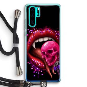CaseCompany Dodelijk zoet: Huawei P30 Pro Transparant Hoesje met koord