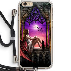CaseCompany Kinderen van de nacht: iPhone 6 PLUS / 6S PLUS Transparant Hoesje met koord