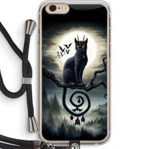 CaseCompany Moonlight Companions: iPhone 6 PLUS / 6S PLUS Transparant Hoesje met koord