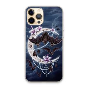 CaseCompany Vleermuizen Maan: iPhone 13 Pro Max Transparant Hoesje