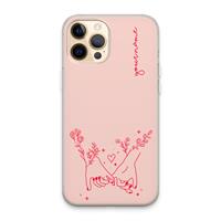 CaseCompany Best Friends: iPhone 13 Pro Max Transparant Hoesje