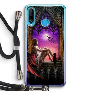 CaseCompany Kinderen van de nacht: Huawei P30 Lite Transparant Hoesje met koord