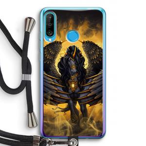 CaseCompany Pegasus: Huawei P30 Lite Transparant Hoesje met koord