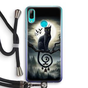 CaseCompany Moonlight Companions: Huawei P Smart (2019) Transparant Hoesje met koord