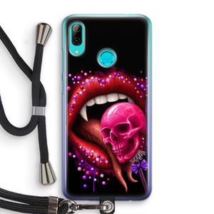 CaseCompany Dodelijk zoet: Huawei P Smart (2019) Transparant Hoesje met koord