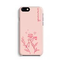 CaseCompany Giving Flowers: Volledig Geprint iPhone 7 Hoesje