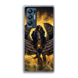 CaseCompany Pegasus: Oppo Find X3 Neo Transparant Hoesje