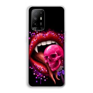 CaseCompany Dodelijk zoet: Oppo A95 5G Transparant Hoesje