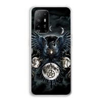 CaseCompany Sinister Wings: Oppo A94 5G Transparant Hoesje