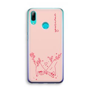 CaseCompany Best Friends: Huawei P Smart (2019) Transparant Hoesje