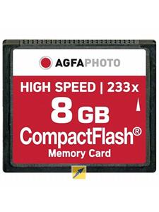 Agfa Photo - flash Geheugenkaart - 8 GB - CompactFlash