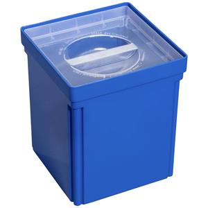 Allit EuroPlus Insert L 130/3 blau Doos (b x h x d) 108 x 130 x 108 mm Aantal vakken: 1 1 stuk(s)