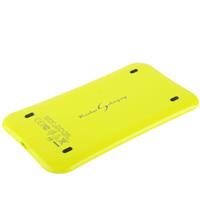 K8 Geel Pure Power Qi Standaard Ultra Slim Draadloos oplaad plaat mat Geschikt voor Nokia Lumia 920 / 1020 Samsung Galaxy Note II / N7100 etc.