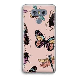 CaseCompany Tiny Bugs: LG G6 Transparant Hoesje