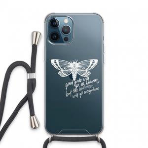 CaseCompany Good or bad: iPhone 13 Pro Max Transparant Hoesje met koord