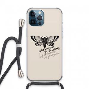 CaseCompany Good or bad: iPhone 13 Pro Max Transparant Hoesje met koord