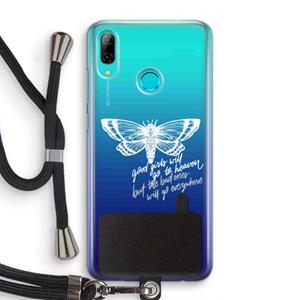 CaseCompany Good or bad: Huawei P Smart (2019) Transparant Hoesje met koord