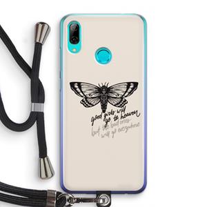 CaseCompany Good or bad: Huawei P Smart (2019) Transparant Hoesje met koord