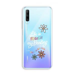 CaseCompany Tough Life: Huawei P Smart Pro Transparant Hoesje