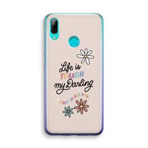 CaseCompany Tough Life: Huawei P Smart (2019) Transparant Hoesje