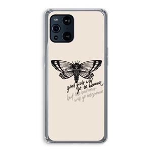 CaseCompany Good or bad: Oppo Find X3 Transparant Hoesje