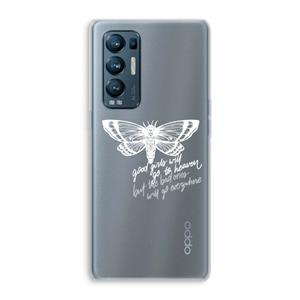 CaseCompany Good or bad: Oppo Find X3 Neo Transparant Hoesje