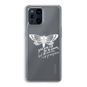 CaseCompany Good or bad: Oppo Find X3 Pro Transparant Hoesje